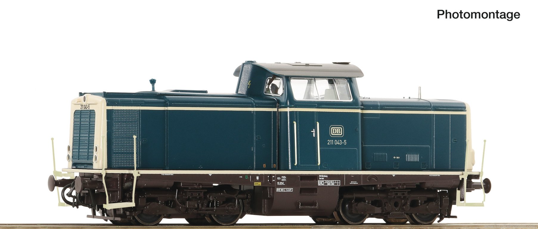 Roco 7310098 Roco DB BR 211 Diesel Locomotive DCC w/Sound