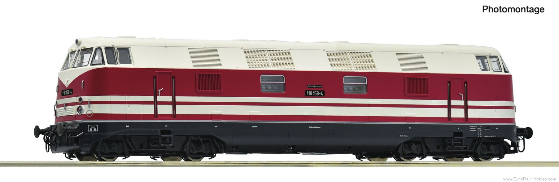 Roco 7320085 Roco DR BR 118 Diesel Locomotive (Marklin AC 