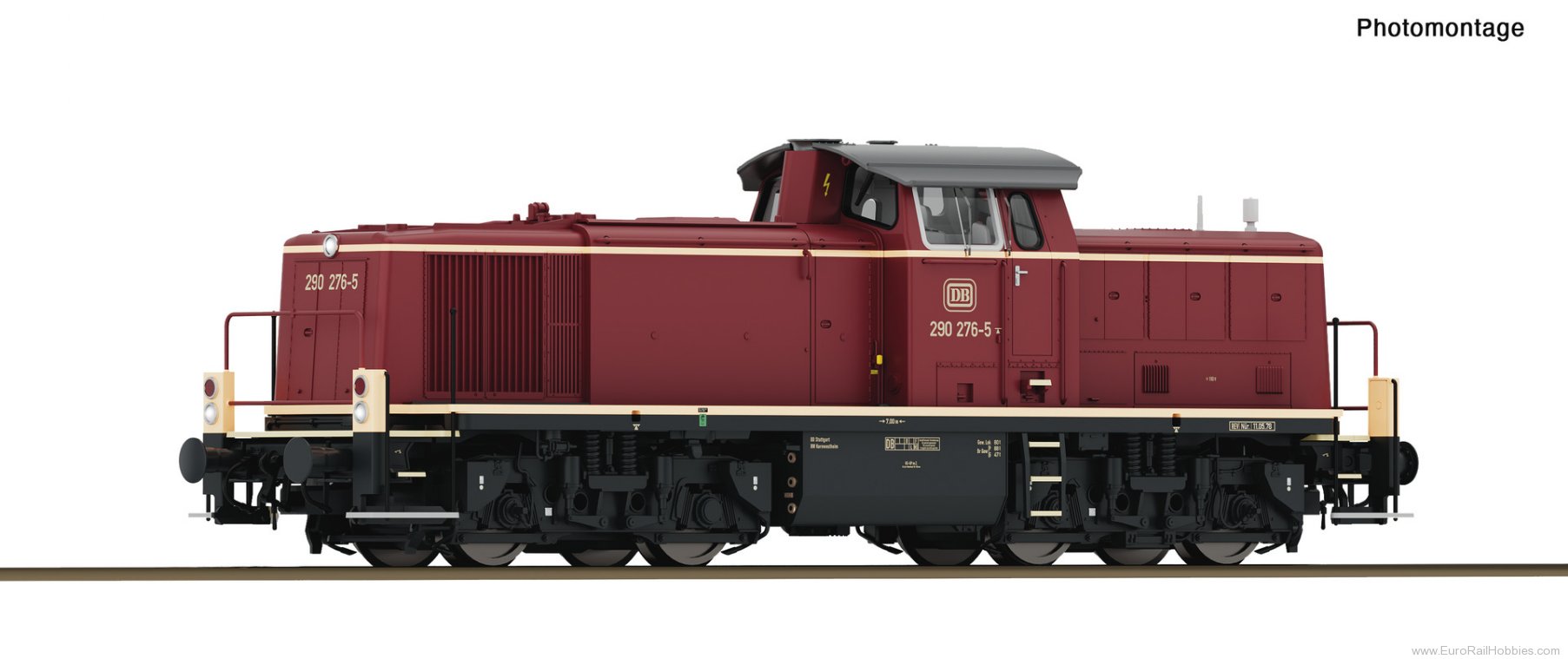 Roco 7320106 Roco DB BR 290 Diesel Locomotive (Marklin AC 