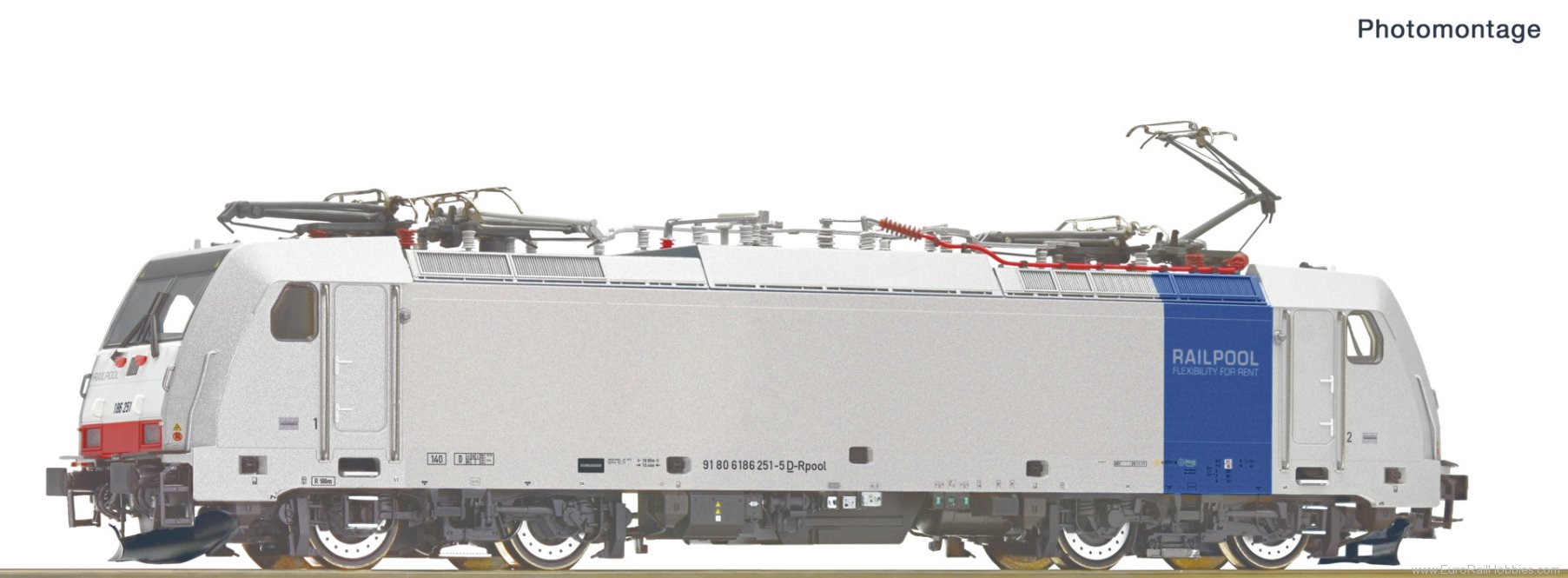 Roco 7500161 Roco Railpool BR 186 Electric Locomotive