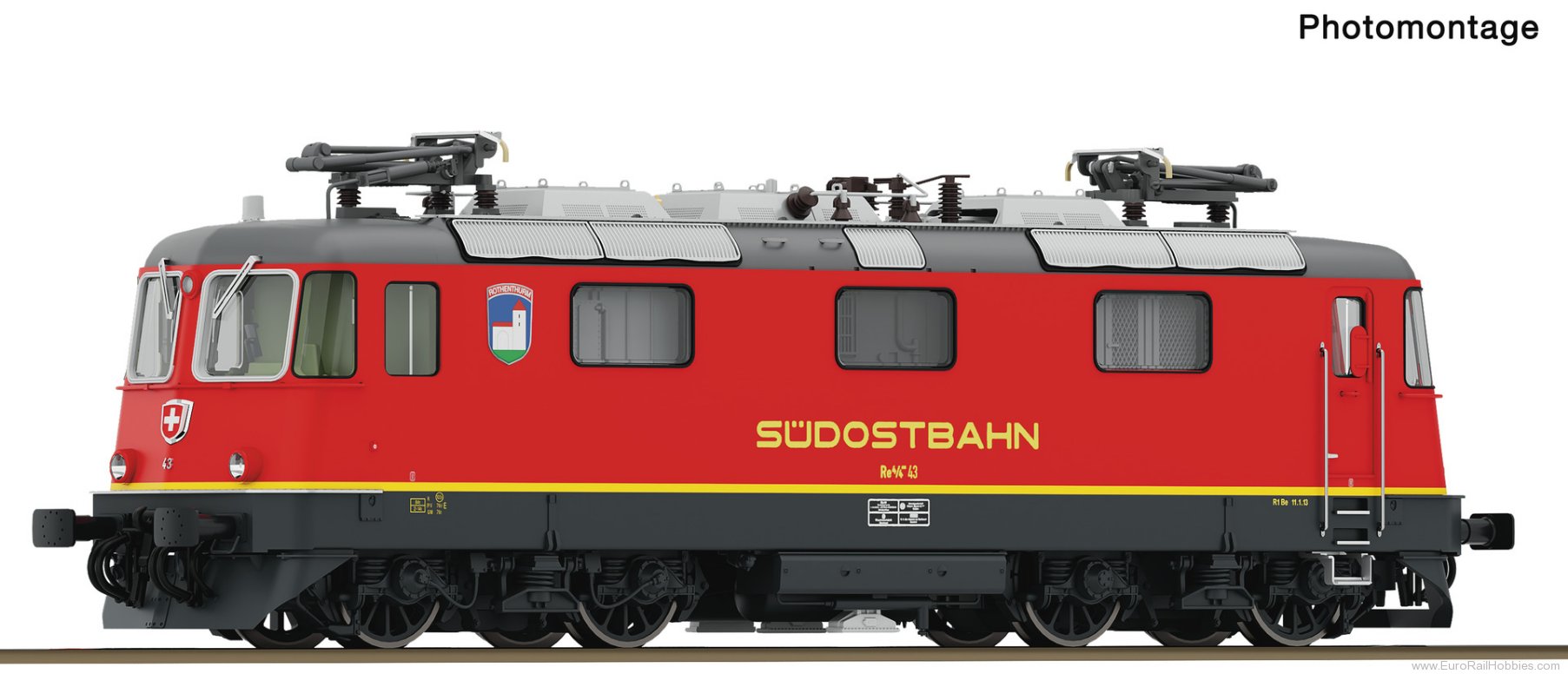 Roco 7500170 Roco SOB Re 4/4 Electric Locomotive