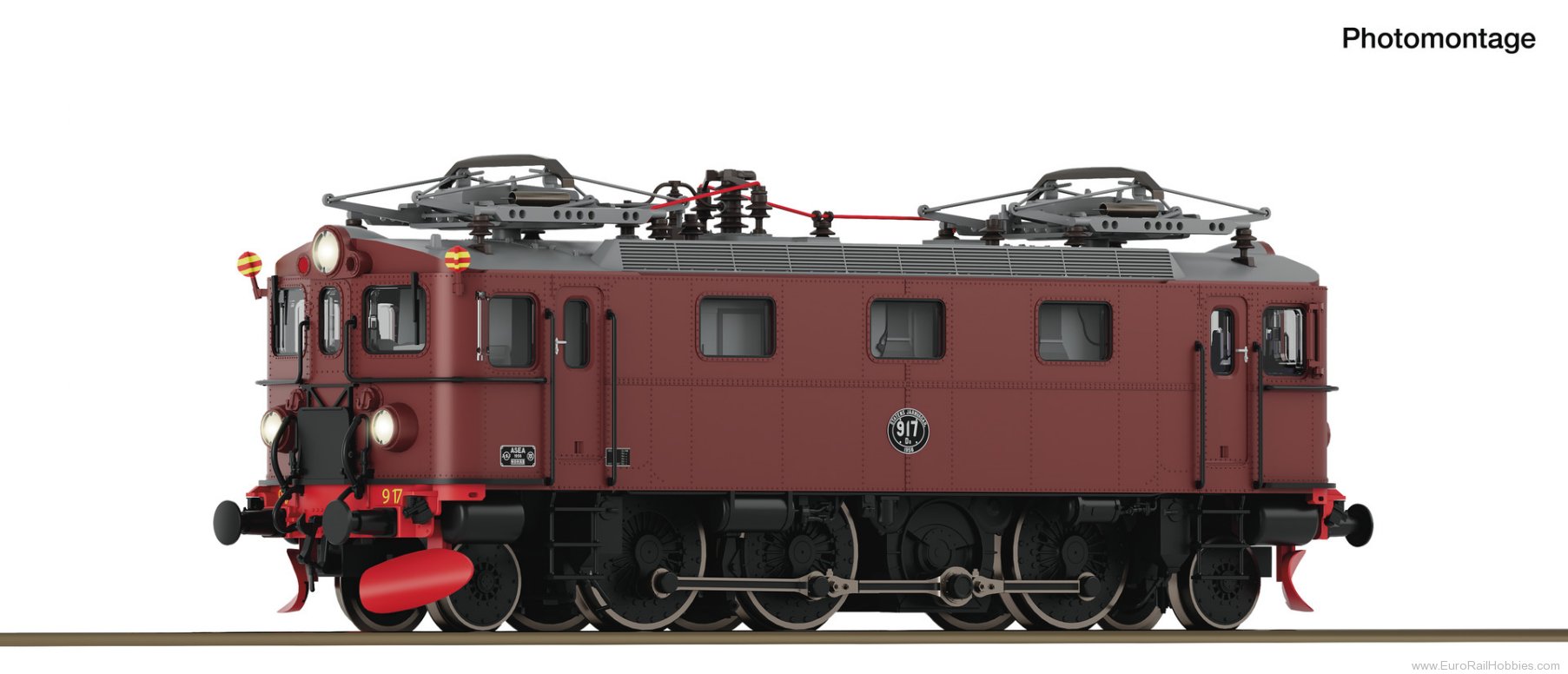 Roco 7500179 Roco SJ Da 917 Electric Locomotive