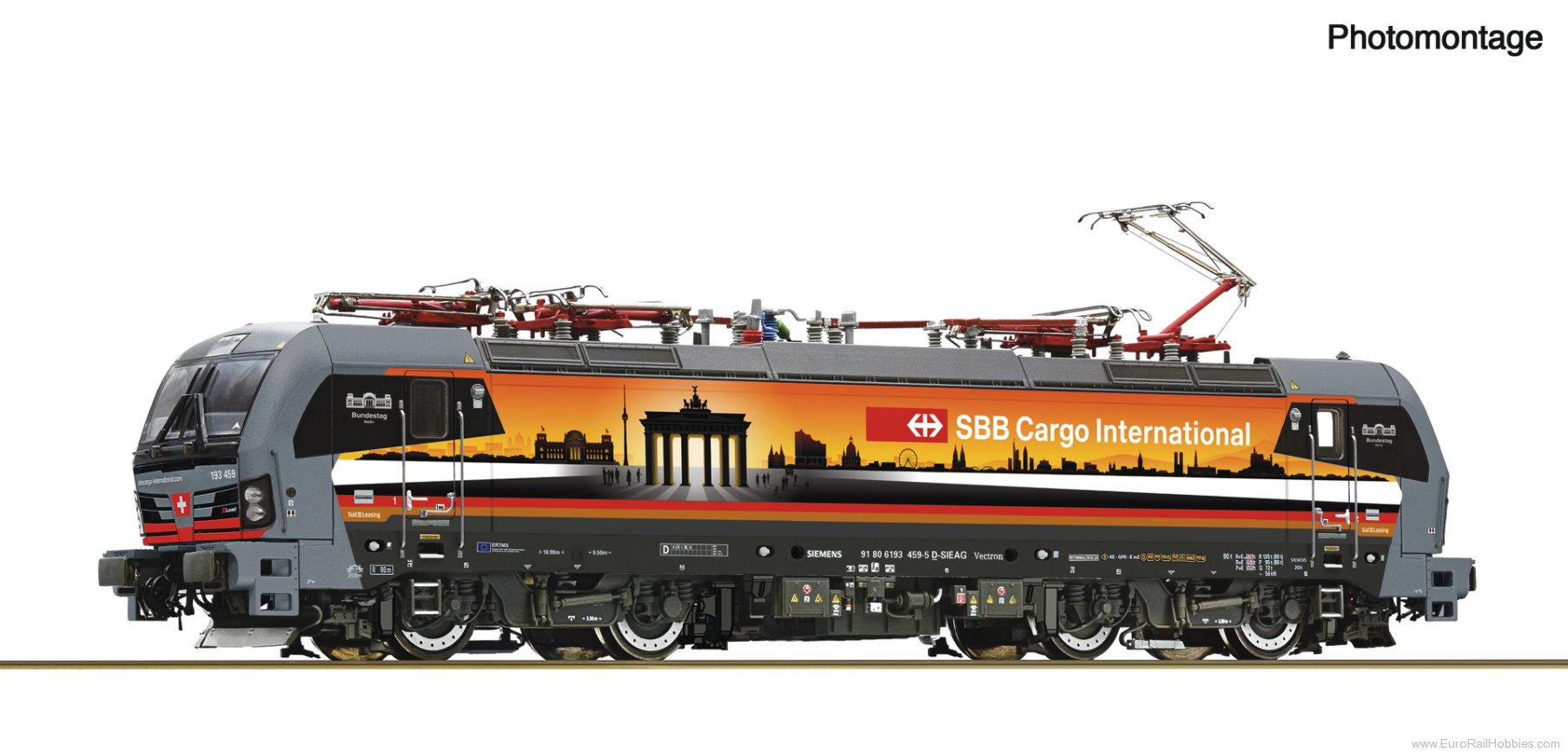 Roco 7510065 Roco SBB Cargo International 193 459-5 DE-Pie