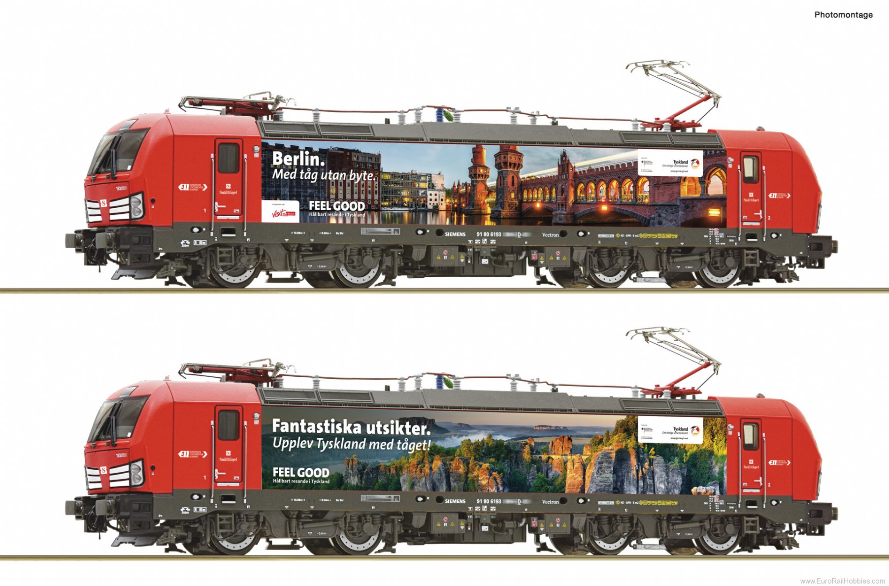 Roco 7510119 Roco Electric locomotive 193 287-0, SnÃ¤lltÃ¥
