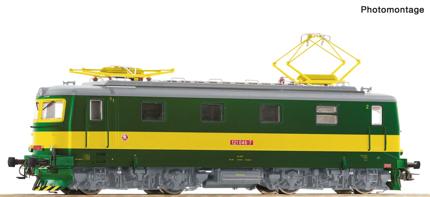 Roco 7510135 Roco CD Rh 121 Electric Locomotive DCC w/Soun