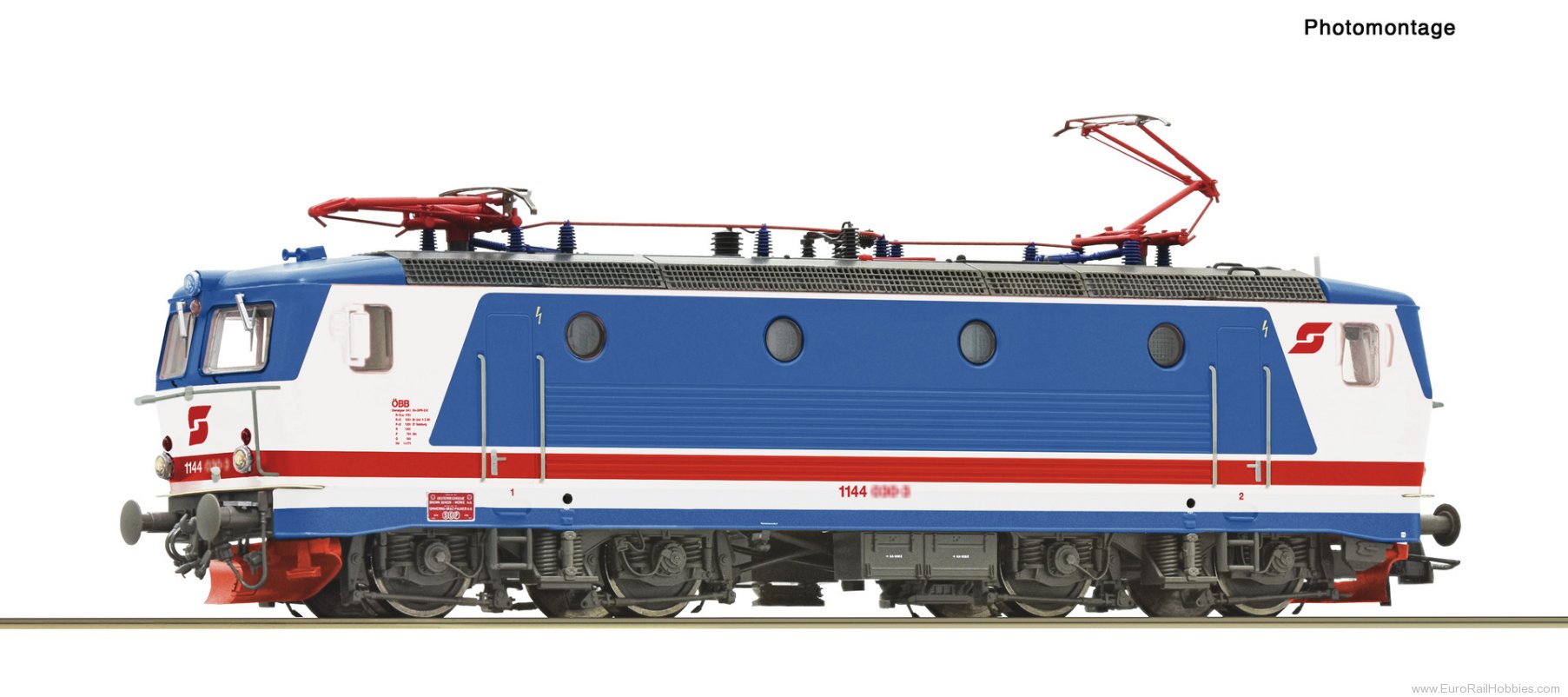 Roco 7510163 Roco OBB Rh 1144 'Valousek Edition' Electric 