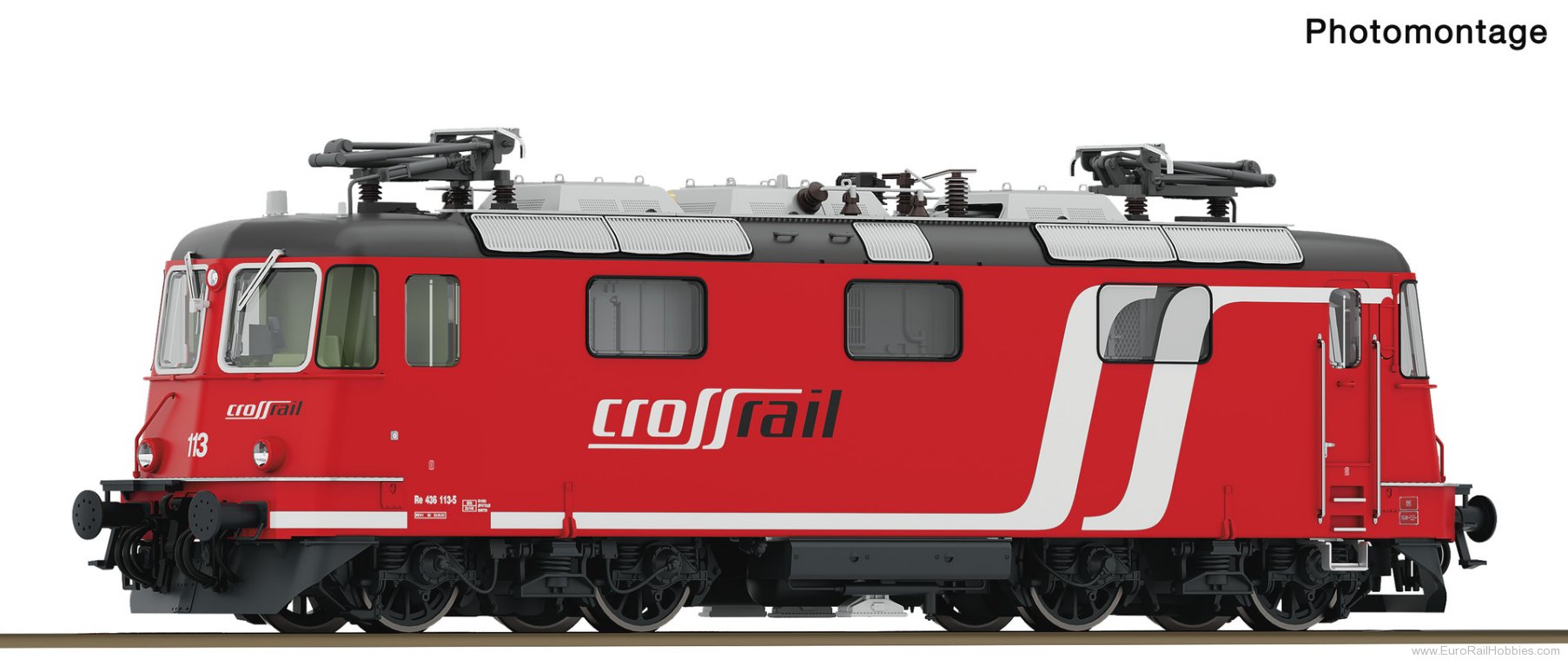 Roco 7510173 Roco  Re 4/4 Crossrail Electric Locomotive DC