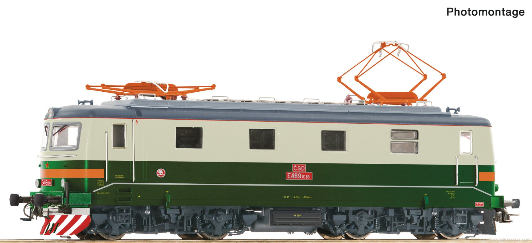 Roco 7510181 Roco CSD E469.1 Electric Locomotive DCC w/Sou