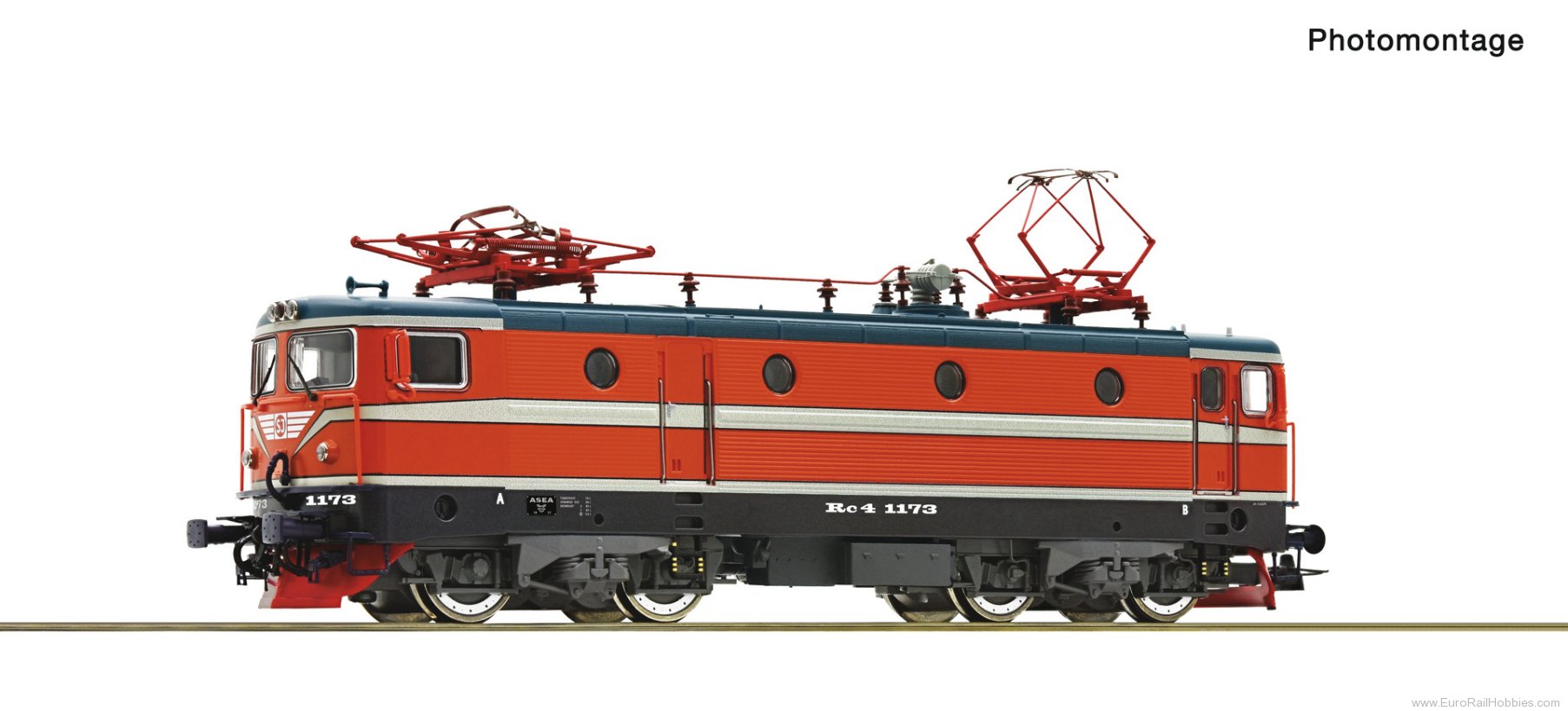 Roco 7510183 Roco SJ Rc 4 Electric Locomotive  DCC w/Sound