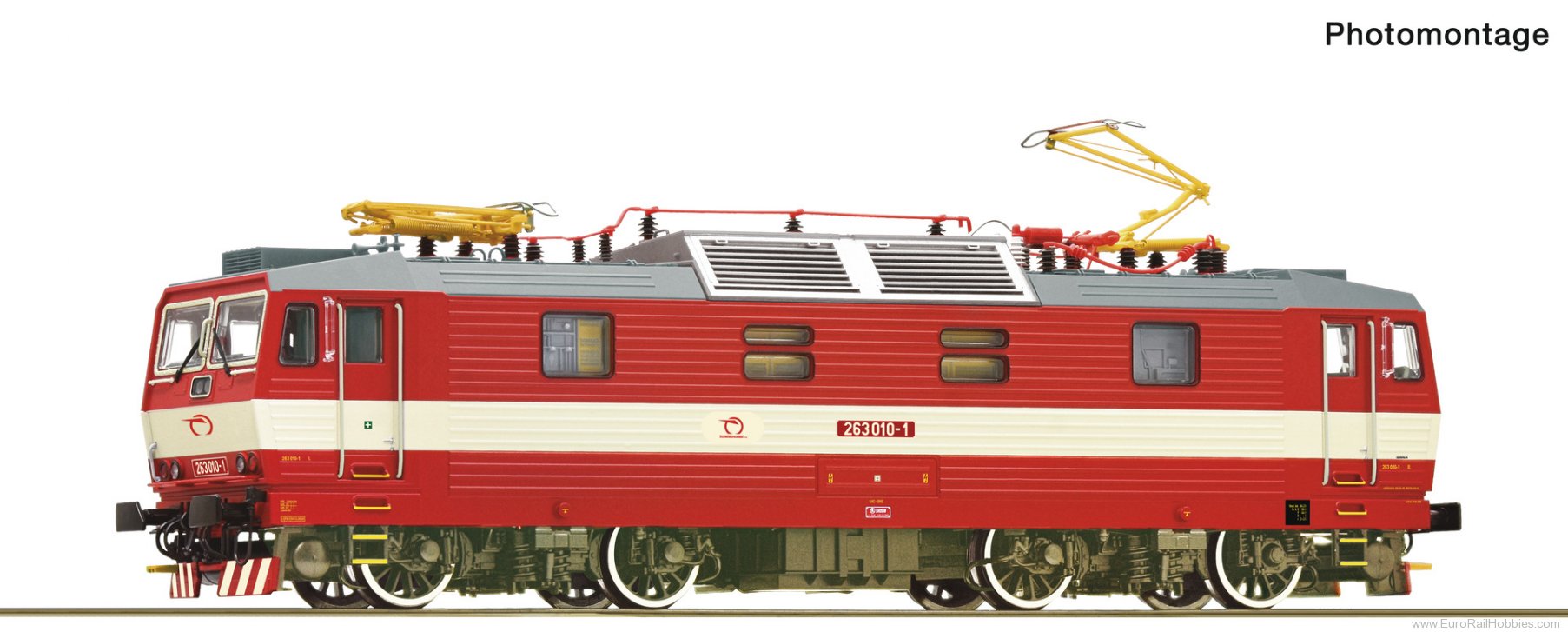 Roco 7510189 Roco ZSSK Rh 263 Electric Locomotive DCC w/So