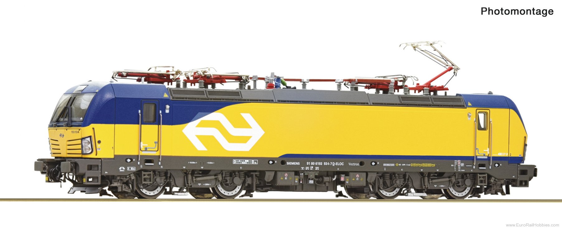 Roco 7510192 Roco NS BR 193 Electric Locomotive DCC w/Soun