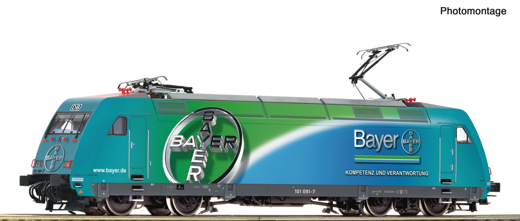 Roco 7510224 Roco DB BR 101 091-7 'Bayer' Electric Locomot