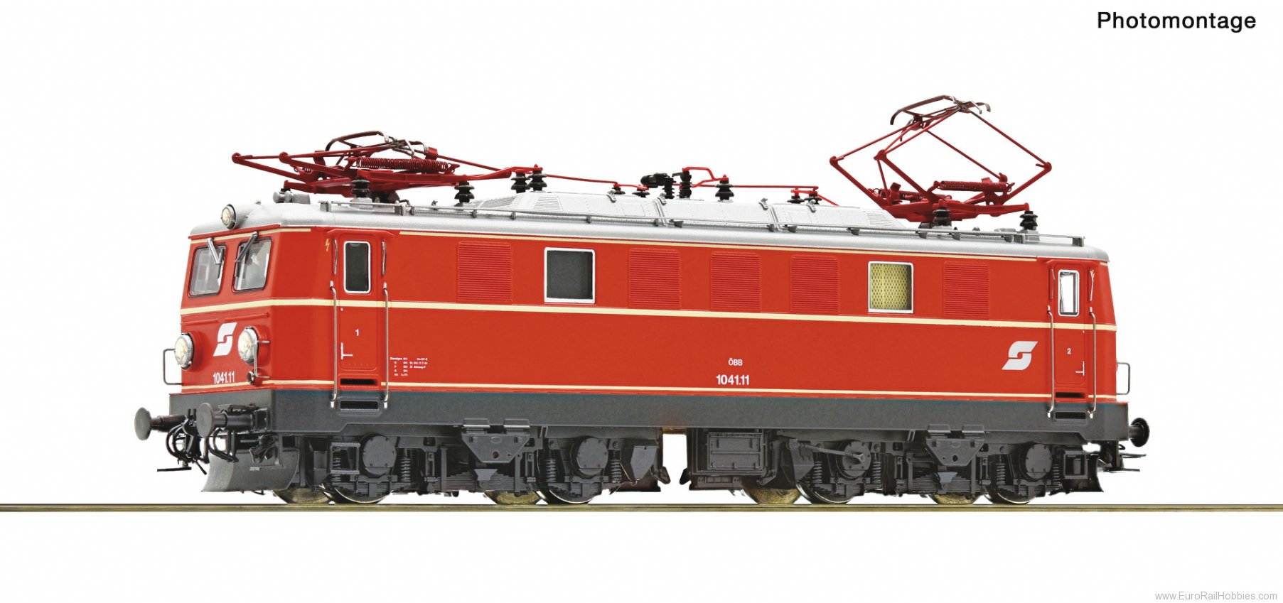 Roco 7520133 Roco OBB Electric locomotive 1041.11, (Markli