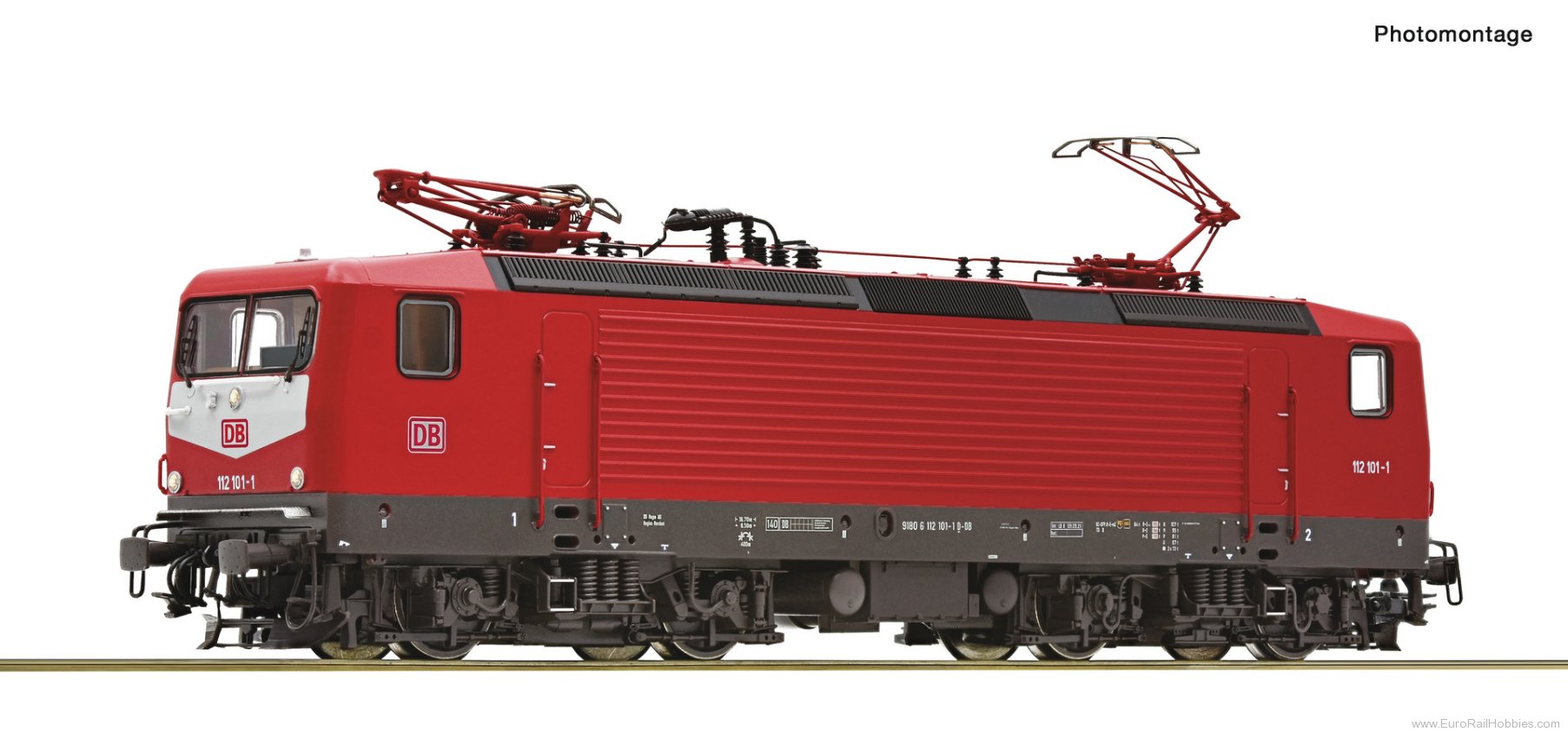 Roco 7520158 Roco DB AG BR 112 Electric Locomotive (Markli