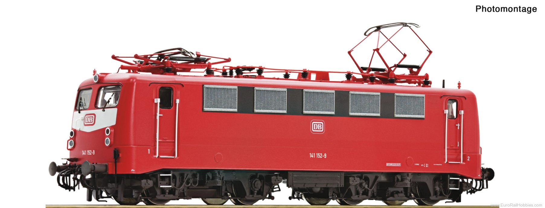 Roco 7520164 Roco DB BR 141 (Orient Red) Electric Locomoti