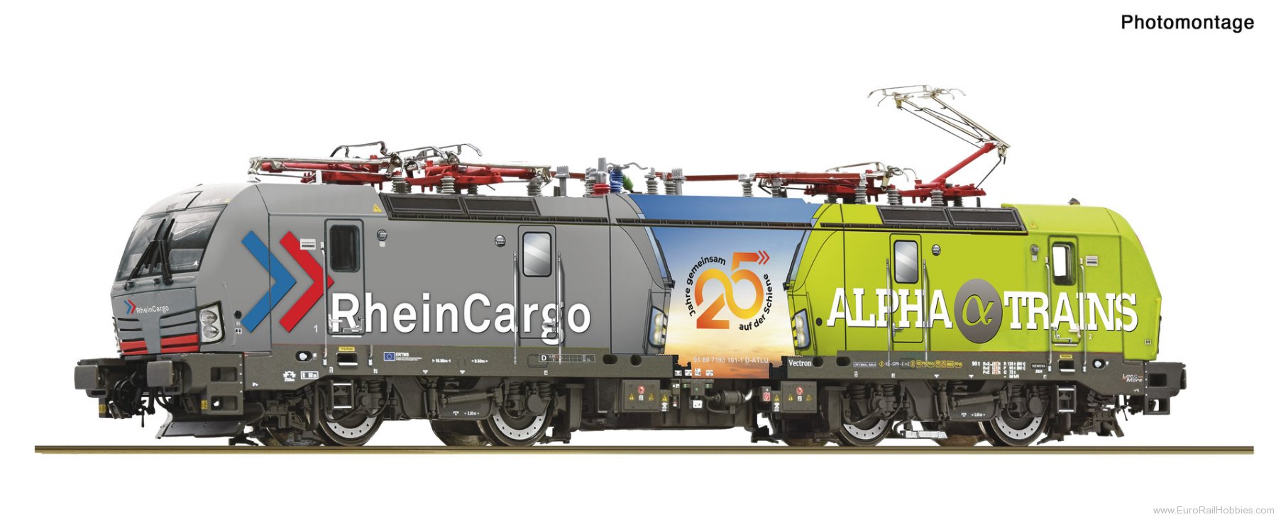Roco 7520185 Roco Alpha Trains/Rheincargo 7193-101-1 Elect