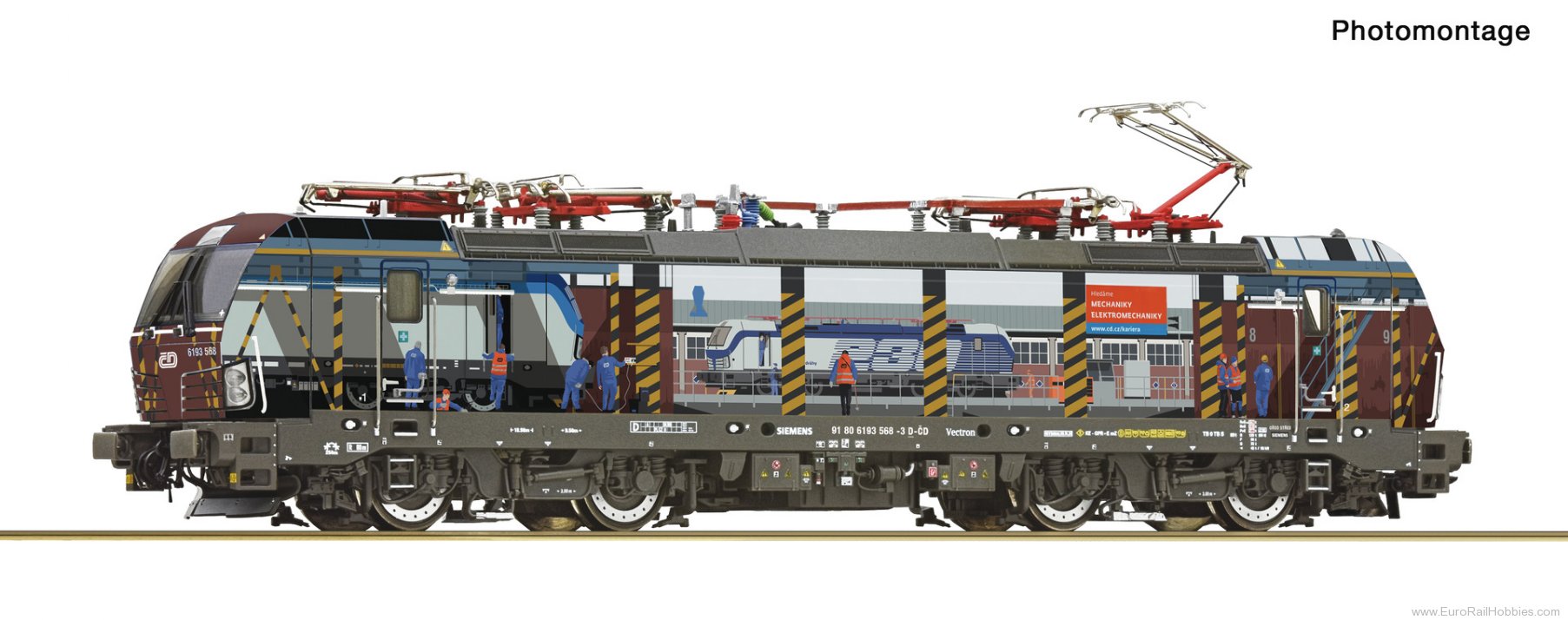 Roco 7520186 Roco CD 193 568-3 Electric Locomotive (Markli