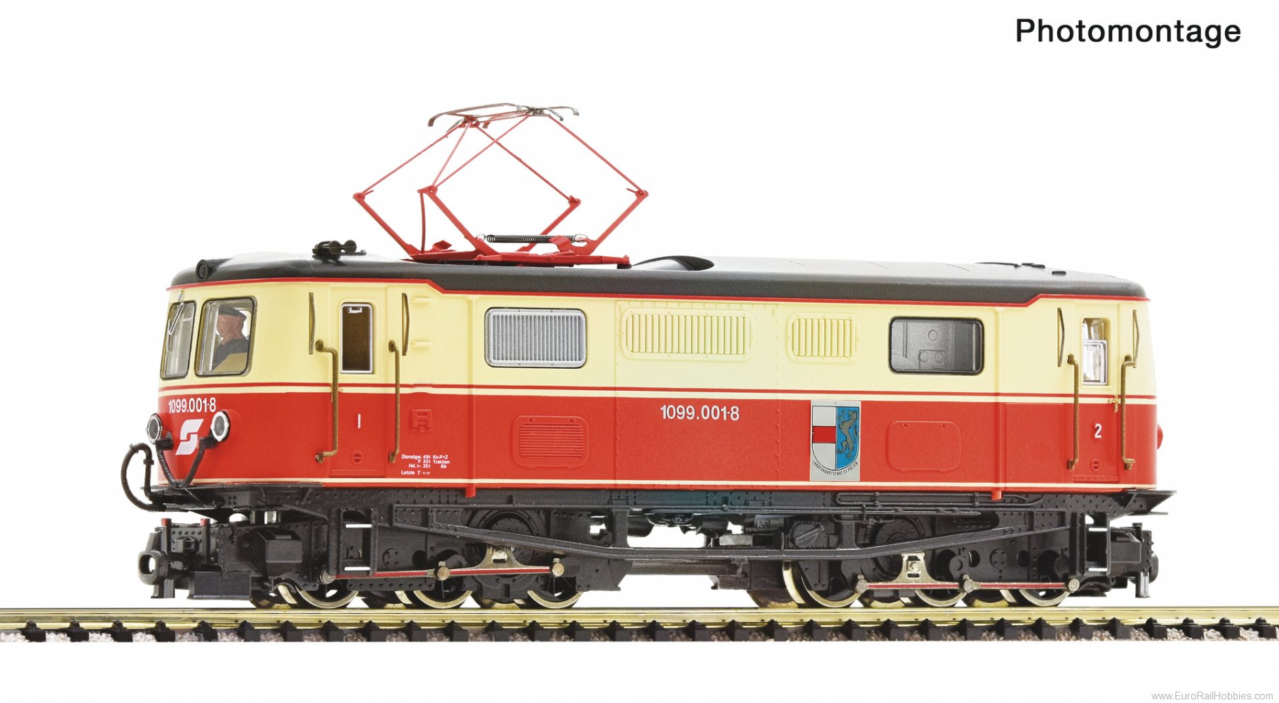 Roco 7550004 Roco OBB Electric locomotive 1099.001-8 DCC w