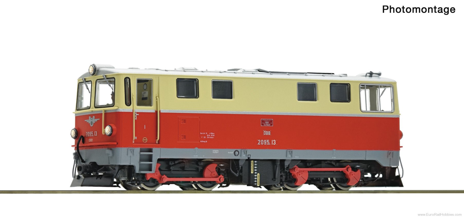 Roco 7550007 Roco OBB Rh 2095 Diesel Locomotive  DCC w/Sou