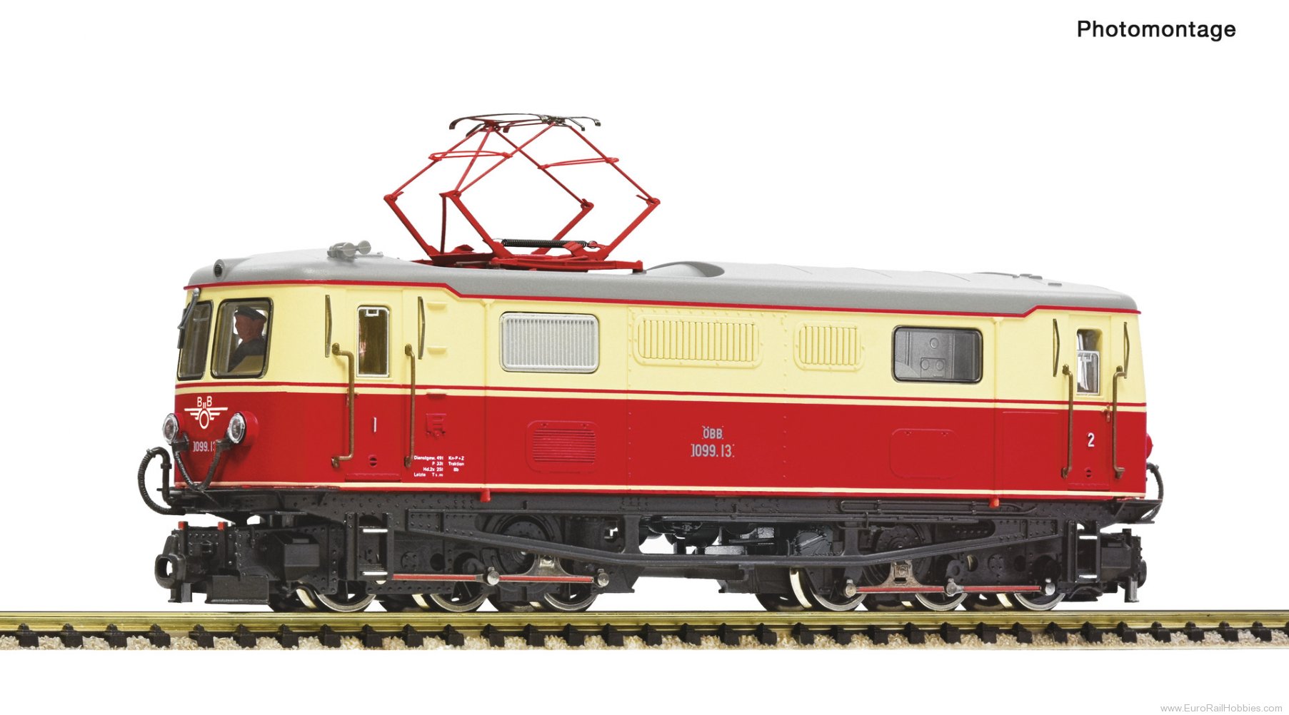 Roco 7550008 Roco OBB Rh 1099 Electric Locomotive  DCC w/S