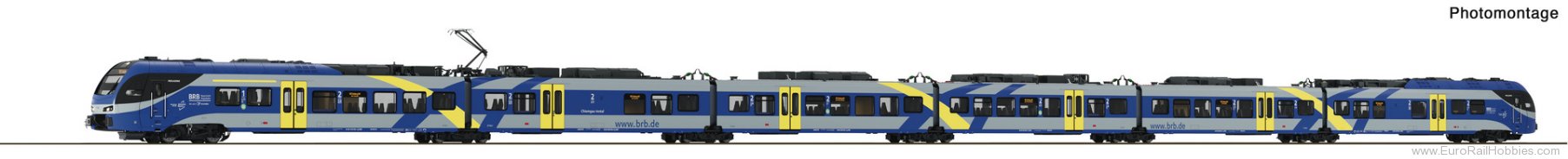 Roco 7700032 Roco BRB 'Flirt 3' 6 Piece Electric Railcar S