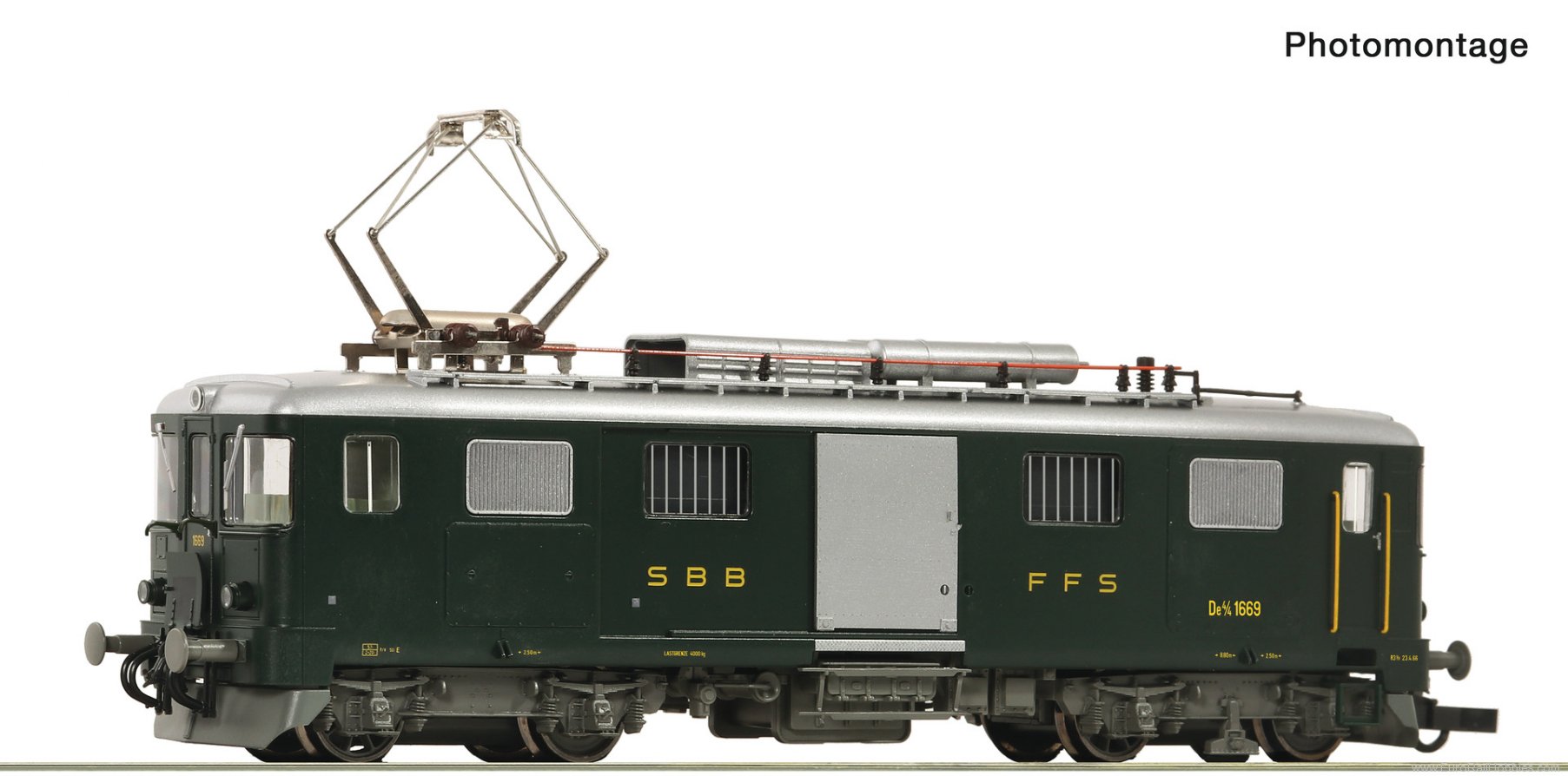 Roco 7710014 Roco SBB De 4/4 Electric Railcar DCC w/Sound