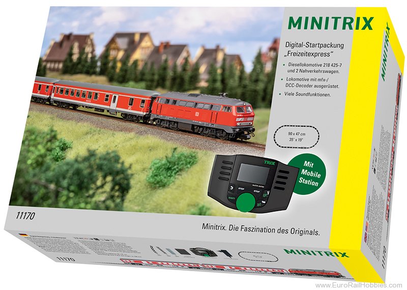 Trix 11170 MiniTrix 'Recreation Express' Digital Starter
