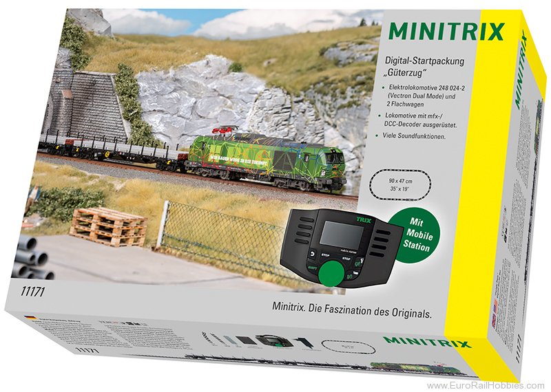 Trix 11171 MiniTrix 'BUG Transp. Construction SE' Digita