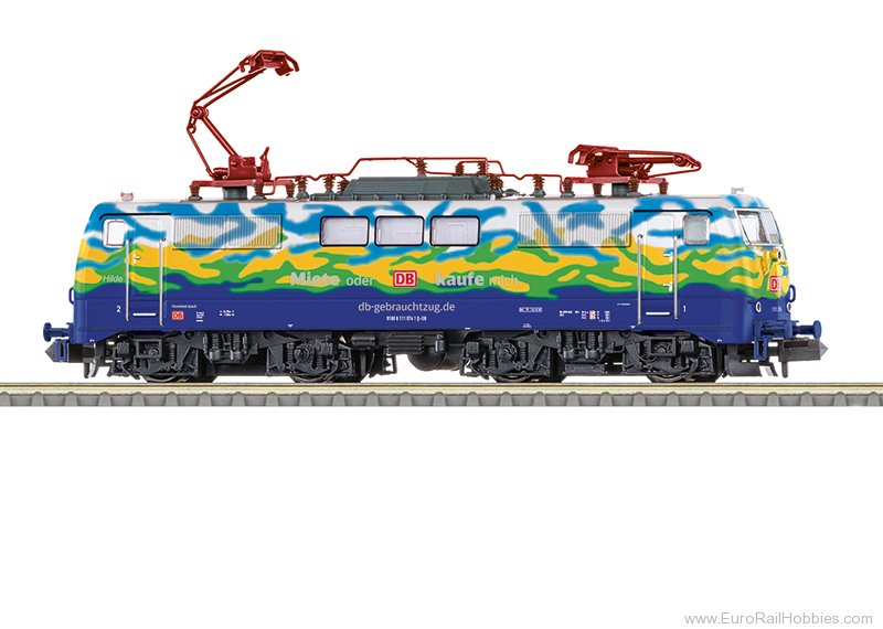 Trix 16727 MiniTrix DB AG Class 111 Electric Locomotive 