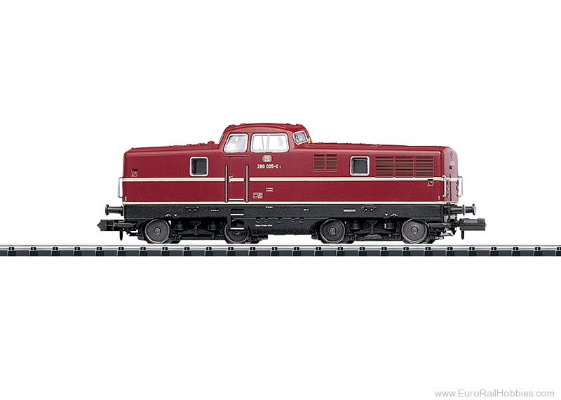 Trix 16802 MiniTrix DB Class 280 Diesel Locomotive (DCC/