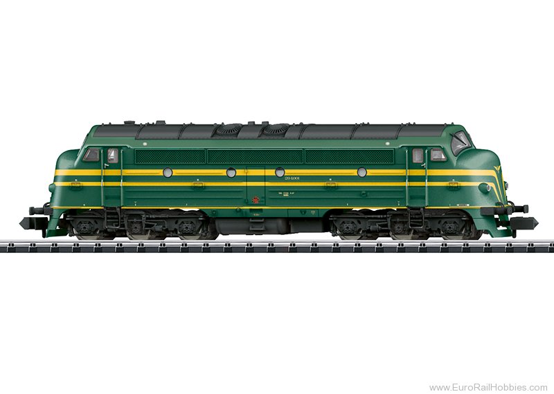 Trix 16962 MiniTrix (NMBS/SNCB) Class 204 Diesel Locomot