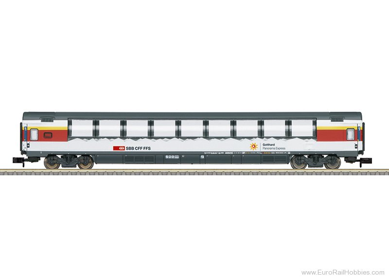 Trix 18622 MiniTrix SBB EuroCity Panorama Coach