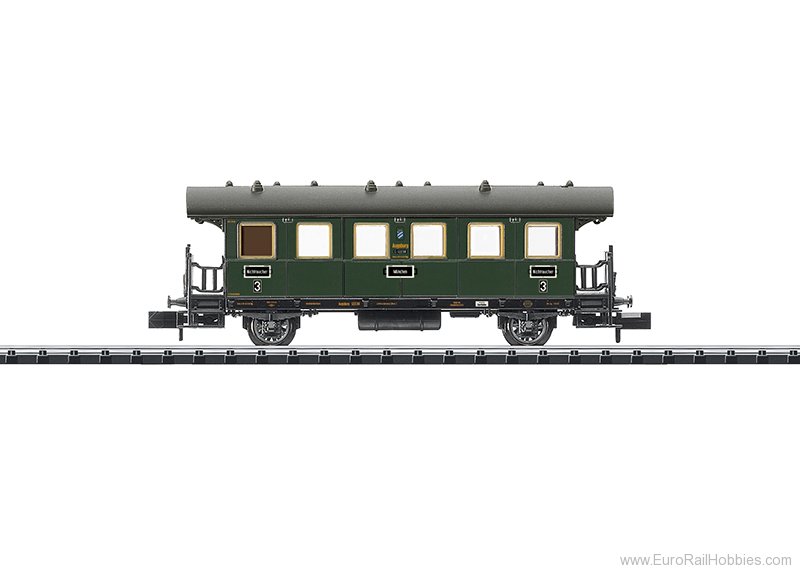 Trix 18963 MiniTrix Type Ci (Bay 10) 3rd Cl Passenger Co