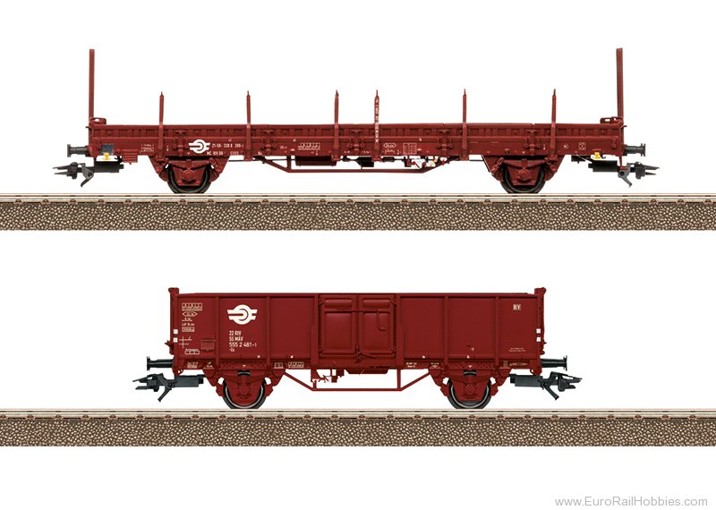 Trix 24191 TRIX MAV 2 Piece Freight Car Set