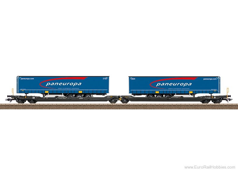 Trix 24476 TRIX TXL Articulated Double Pocket Car Set
