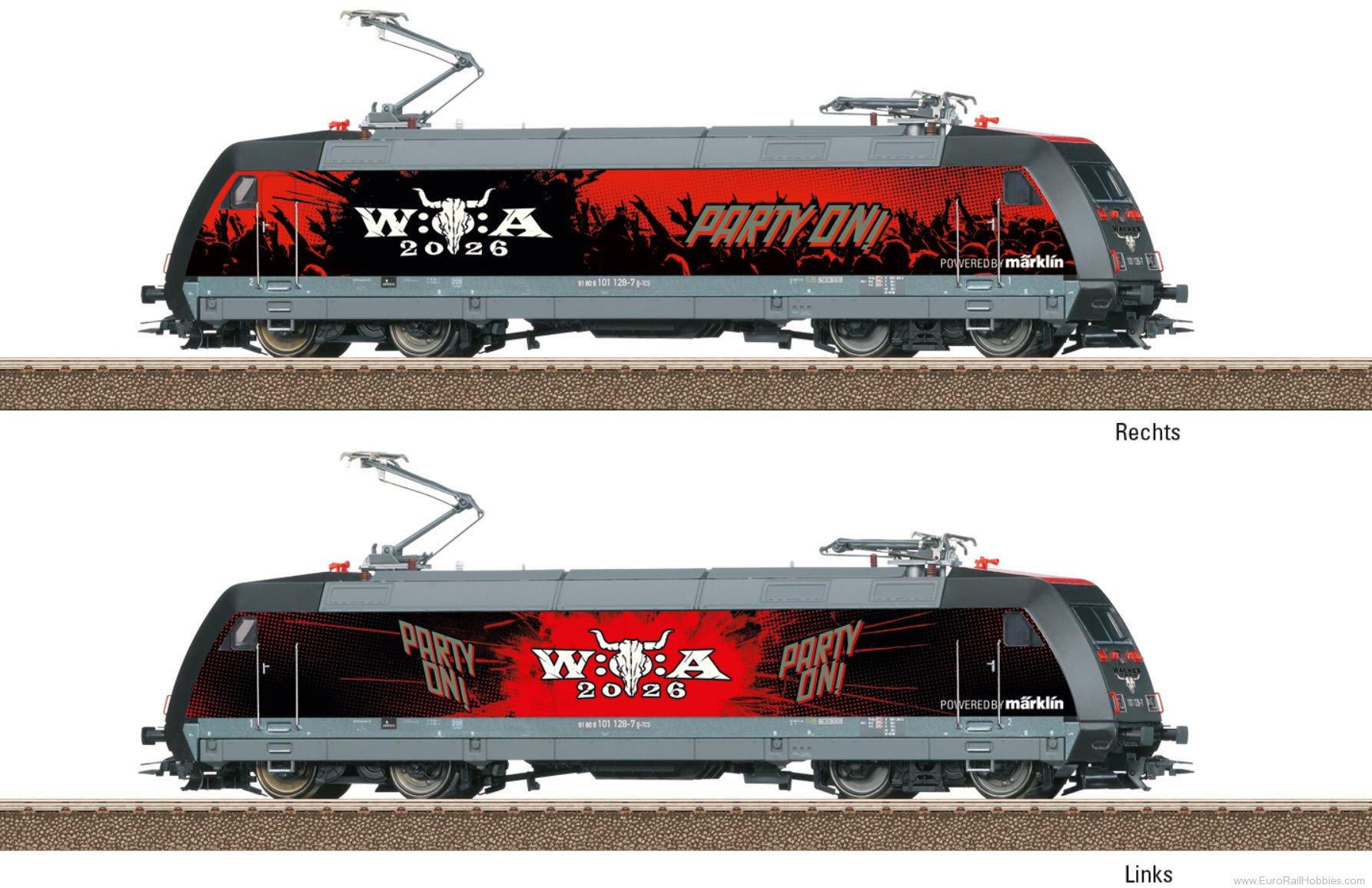 Trix 25476 Trix Class 101 W:O:AÃ‚Â® Electric Locomotive 