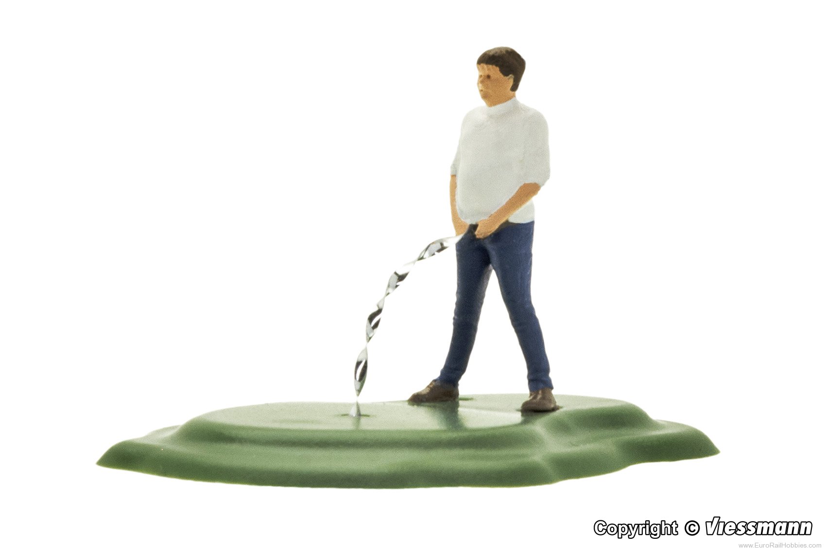 Viessmann 1534 Nature‘s call in jeans, moving