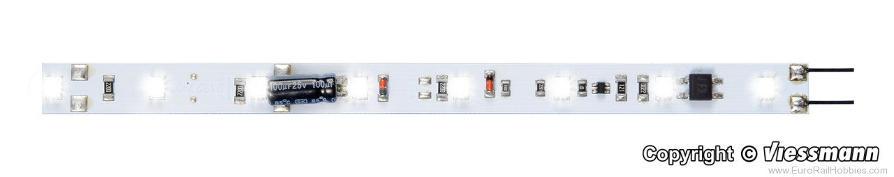 Viessmann 5090 HO, TT, N LED-Coach lighting, 8 LEDs white