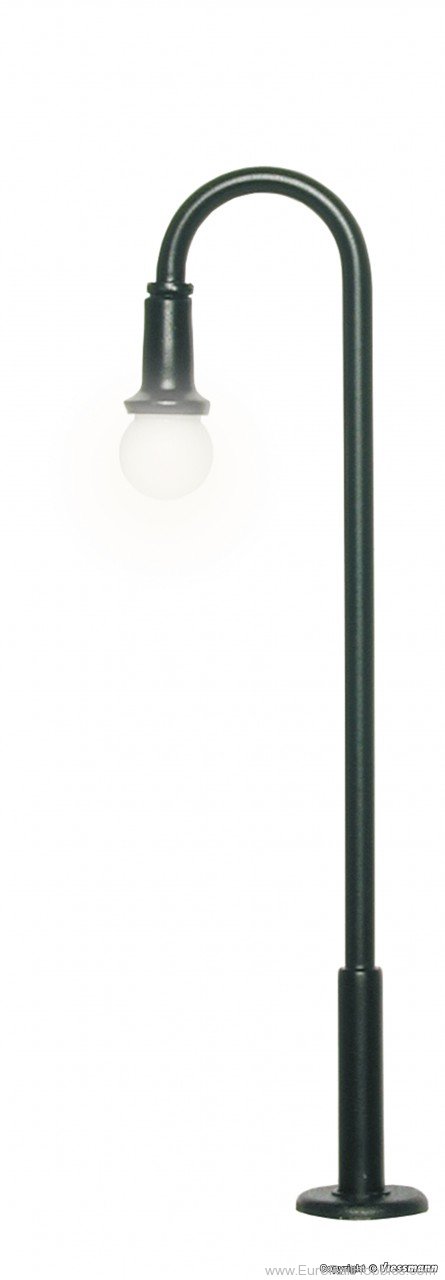 Viessmann 6150 HO Swan neck lamp, height: 66 mm