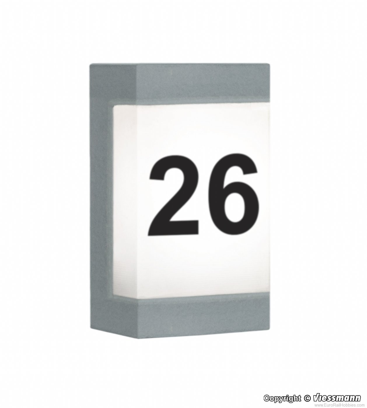 Viessmann 6165 6165 H0 House number with LED lighting