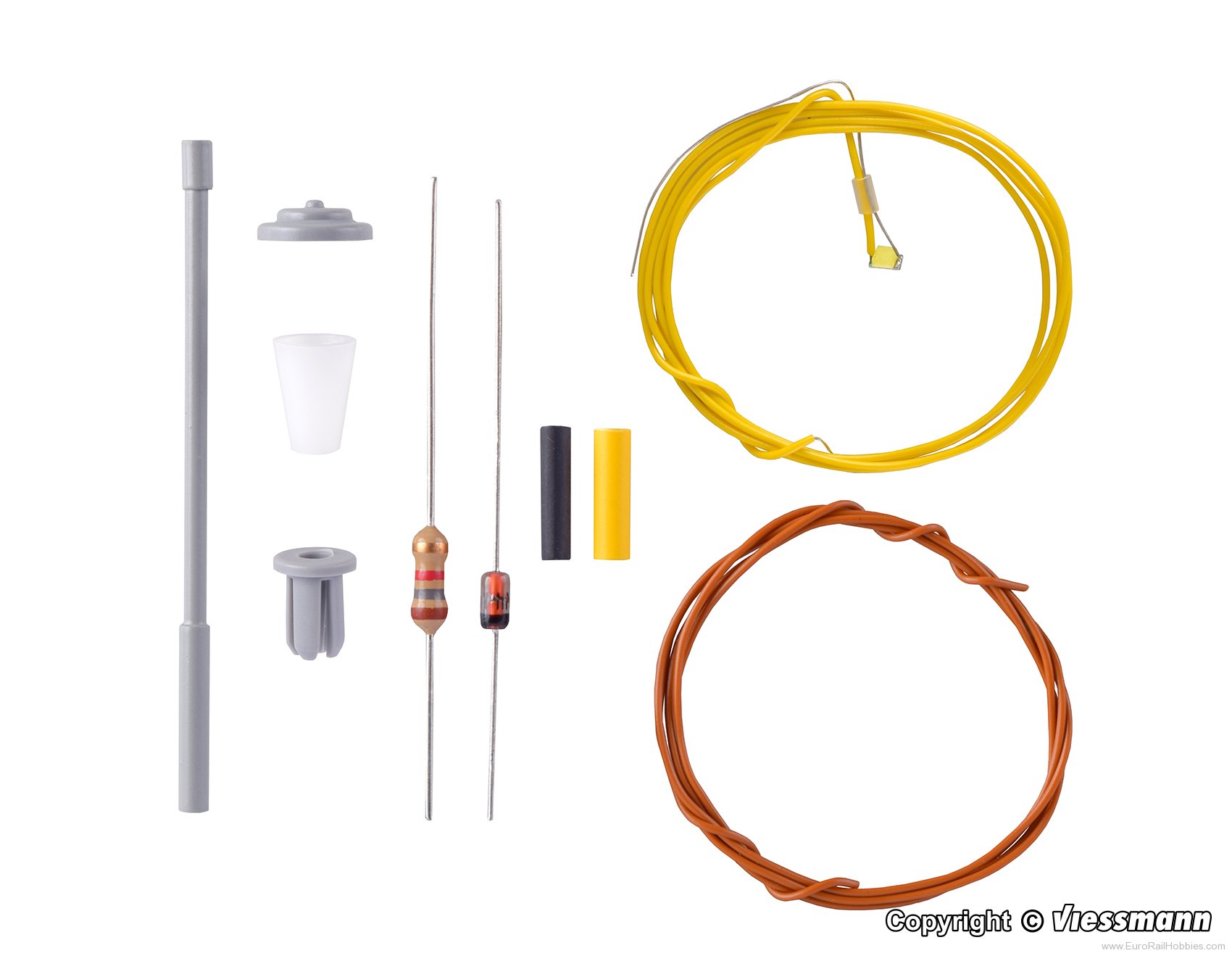 Viessmann 6921 Street light, LED white, kit