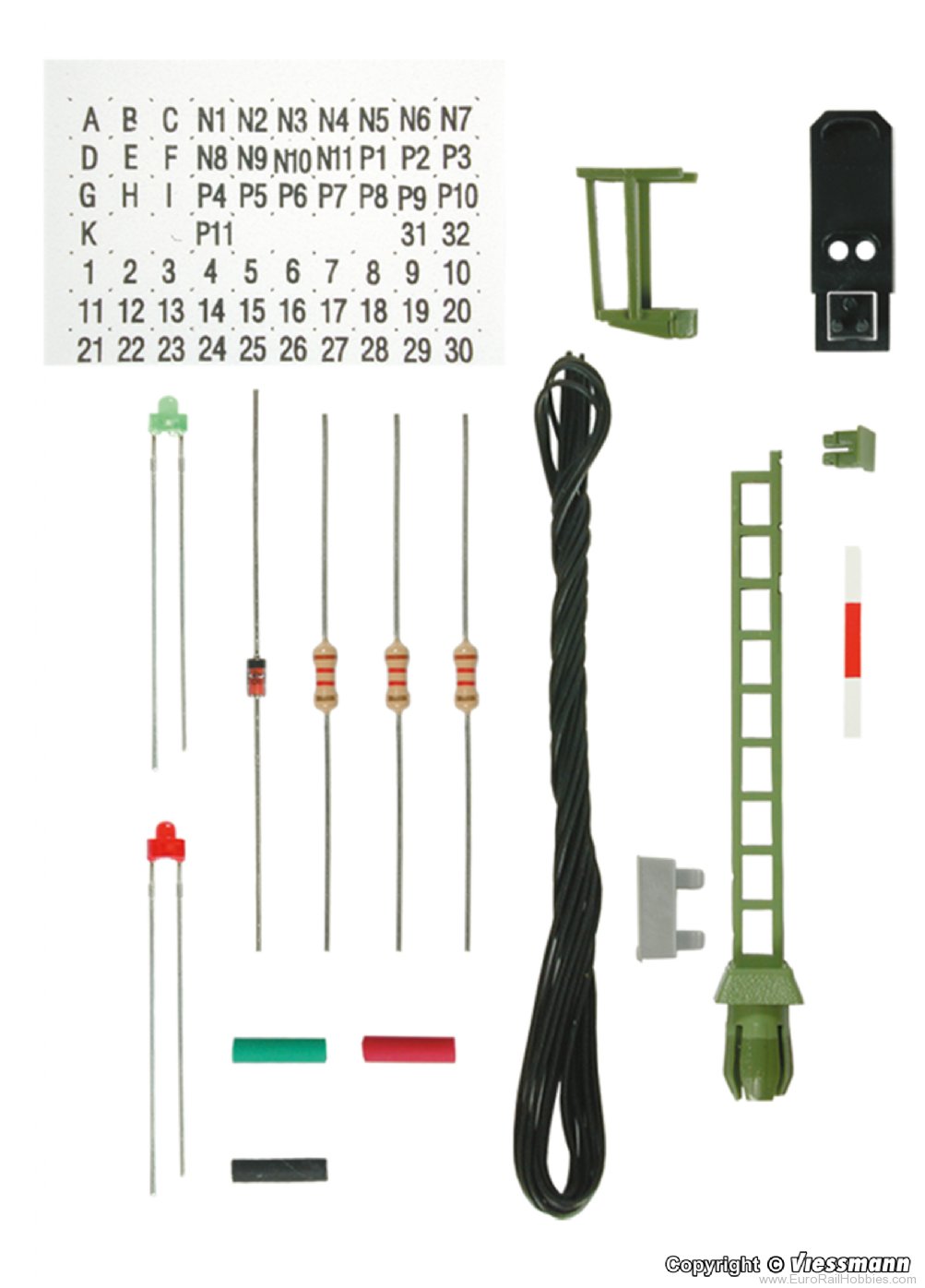 Viessmann 7731 Colour light block signal, kit
