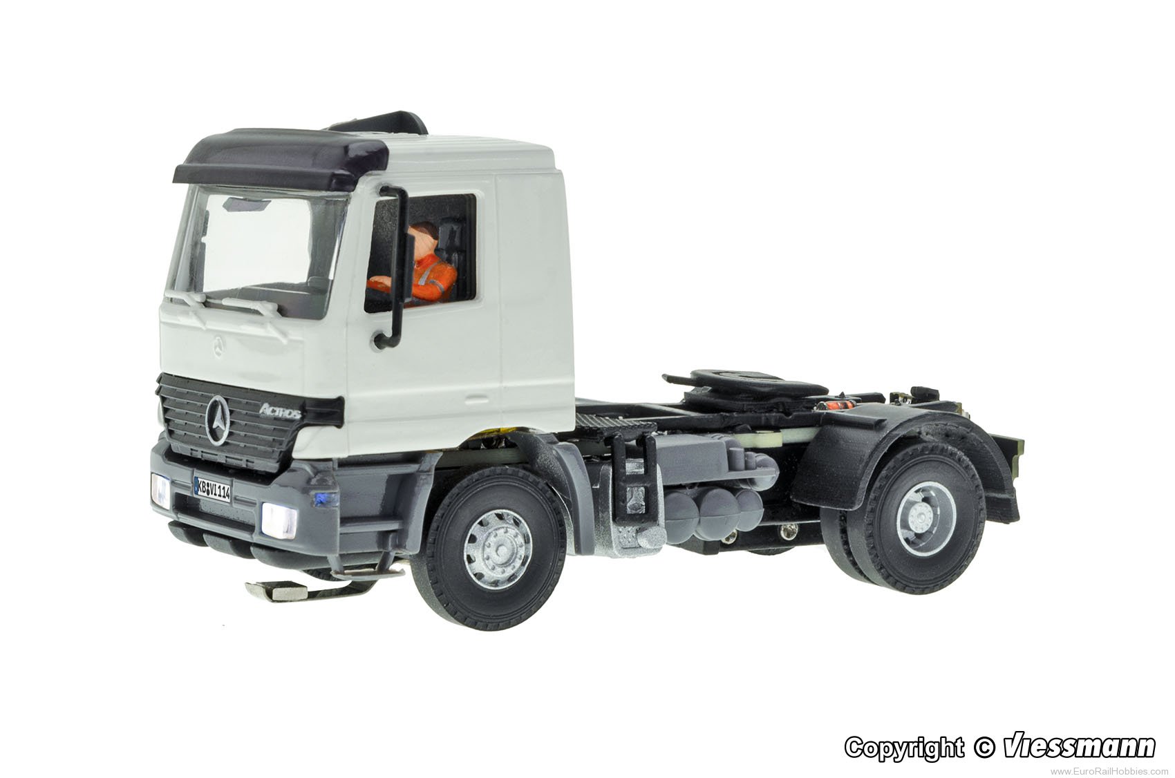 Viessmann 8114 MB ACTROS 2-axle articulate truck, basic func