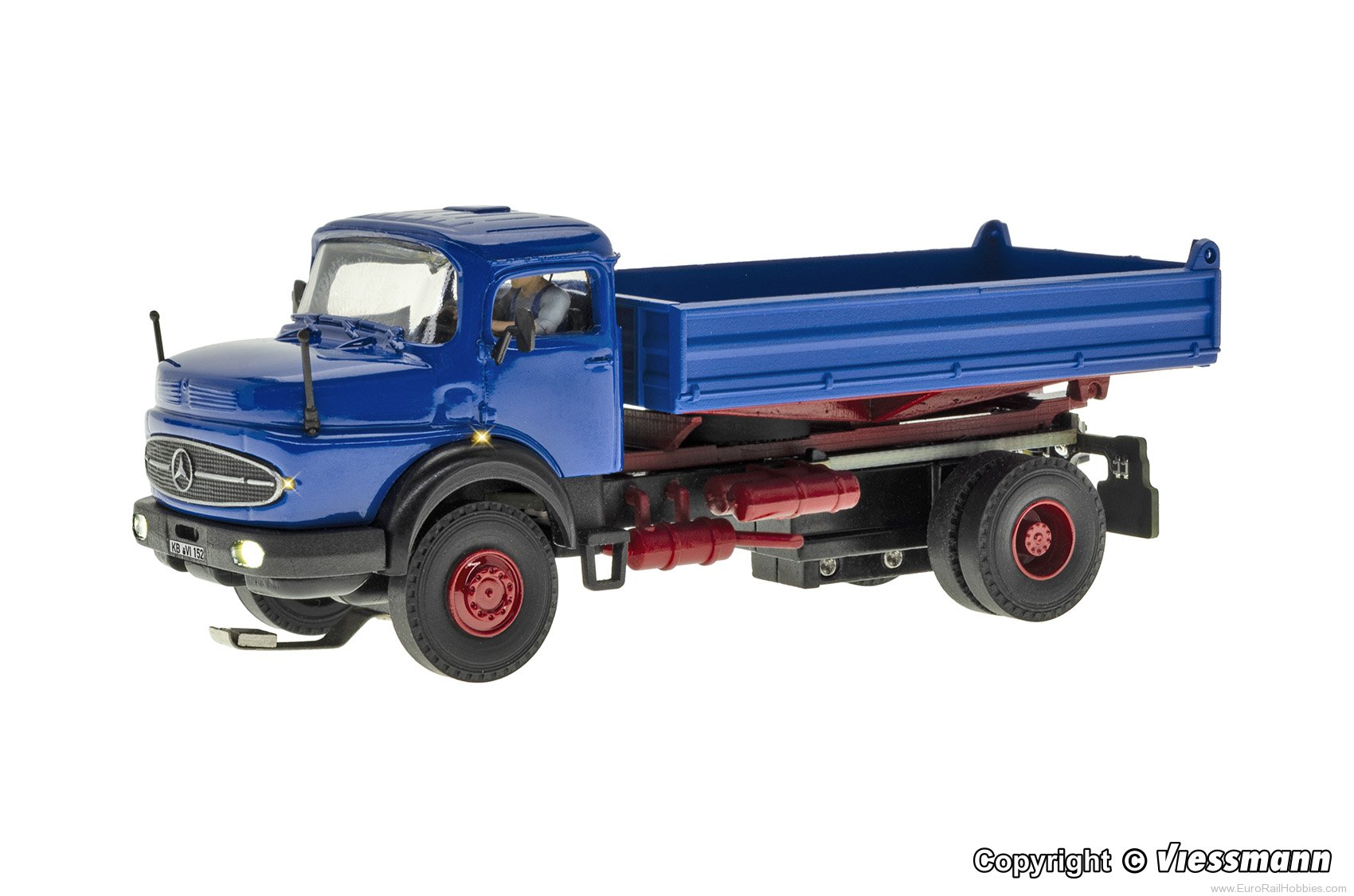 Viessmann 8152 MB round bonnet 2-axle with tipper bed, basic