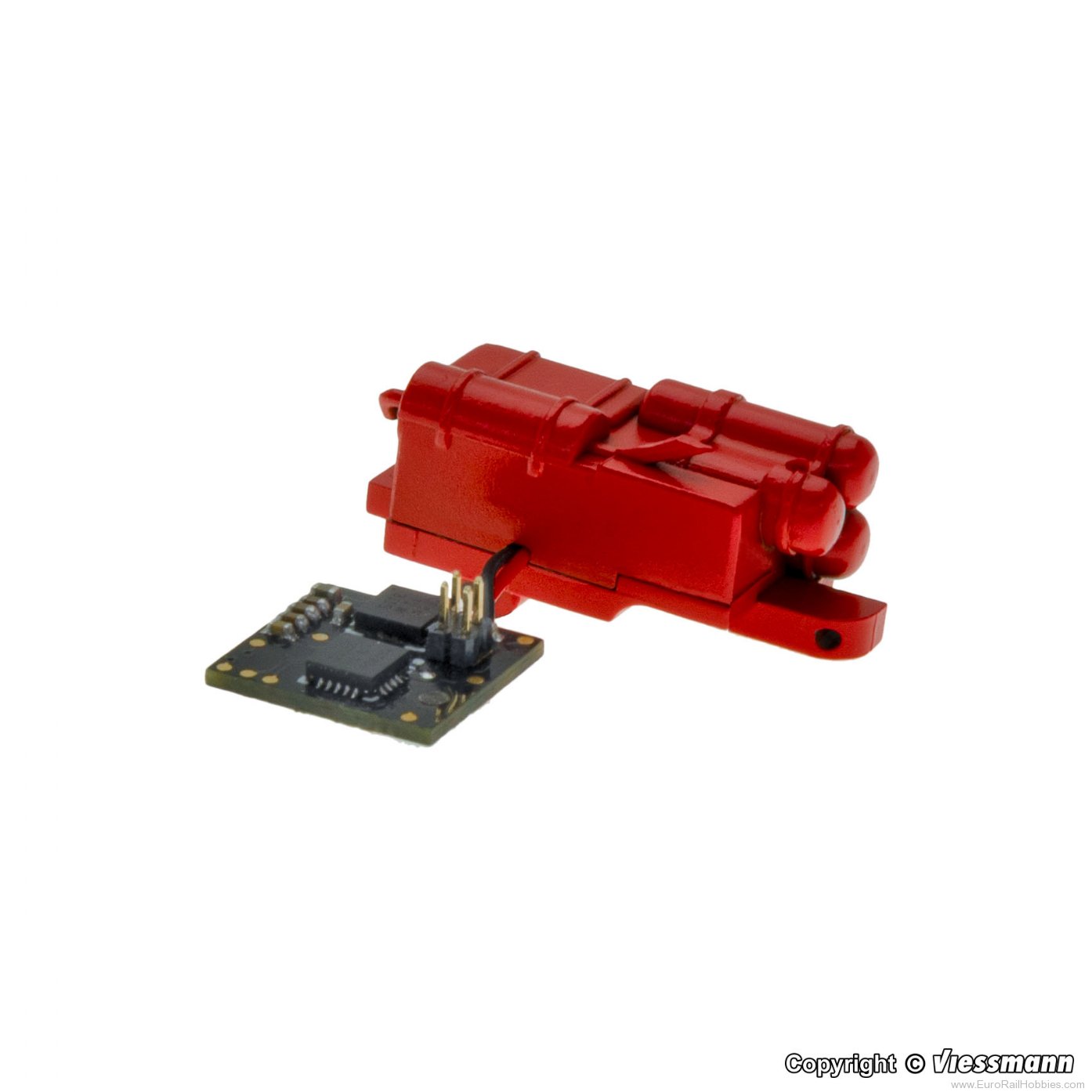 Viessmann 8451 Retrofit kit Sound for MB round bonnets, red