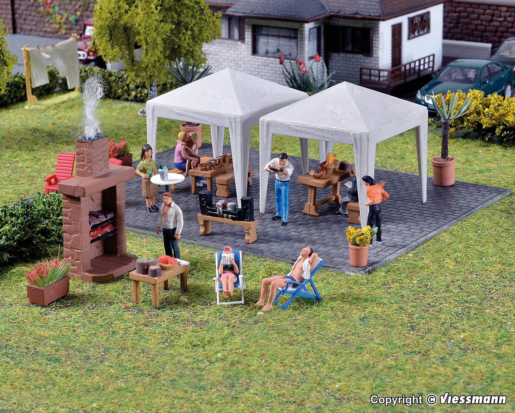 Vollmer 45130 Party Tents (2 Pcs.)