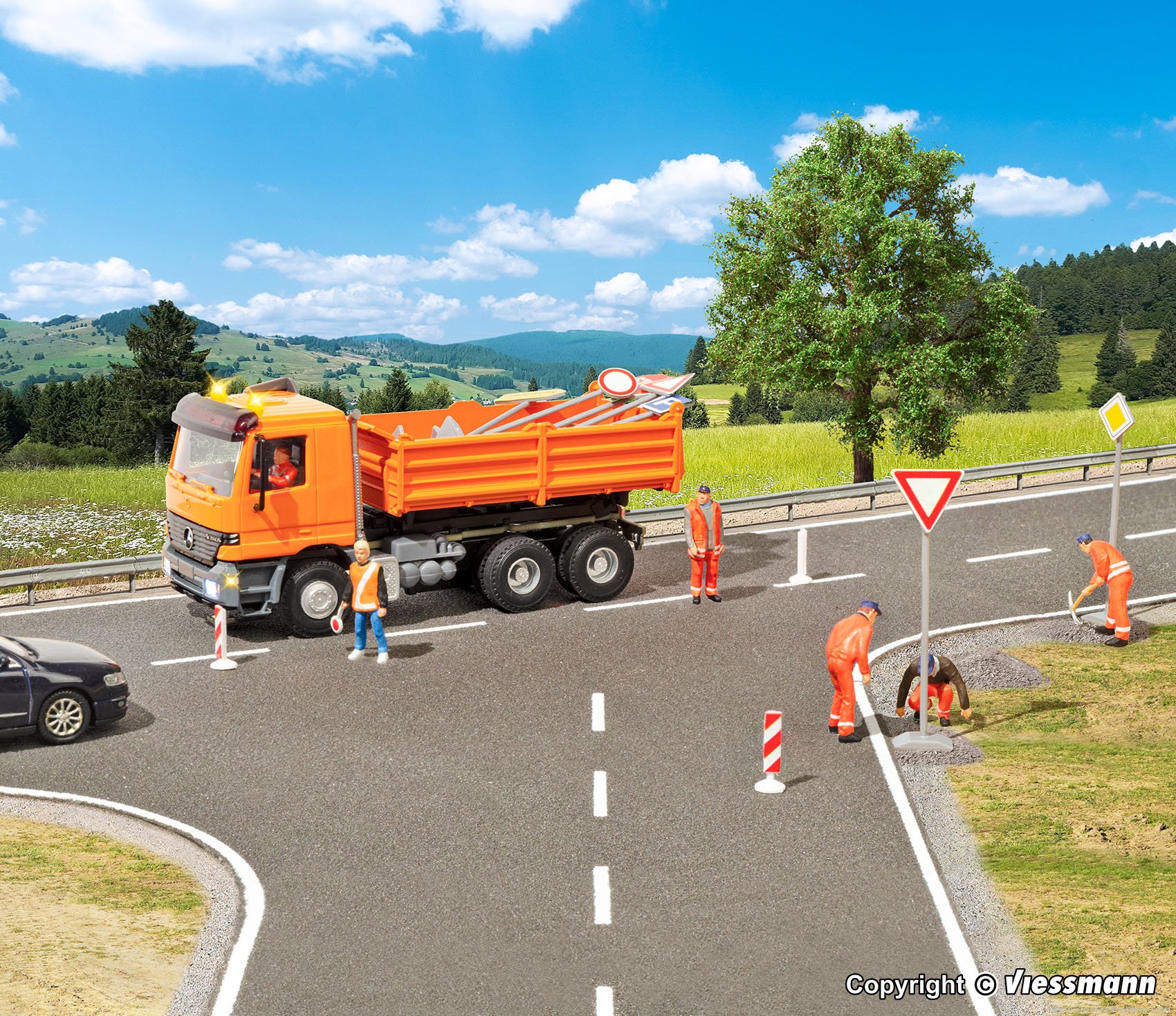 Vollmer 45160 Deco set Traffic signs