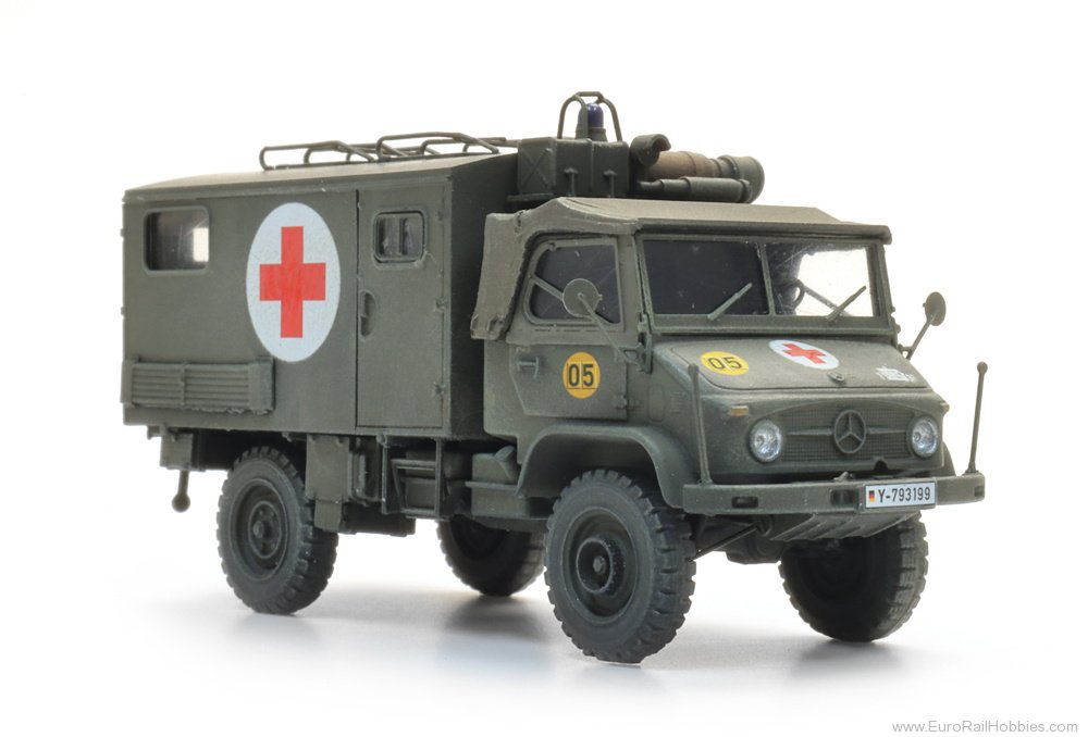 Artitec 1870225 BRD/BE/FR Unimog 404s Krankenwagen
