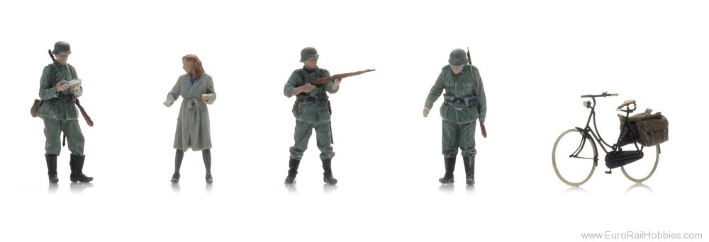 Artitec 5120023 WM checkpoint + woman on Bicycle