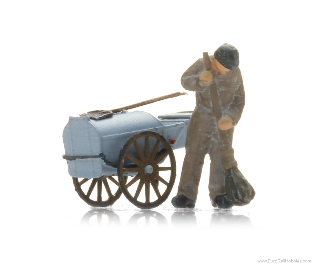 Artitec 5160045 Streetsweeper with dustcart